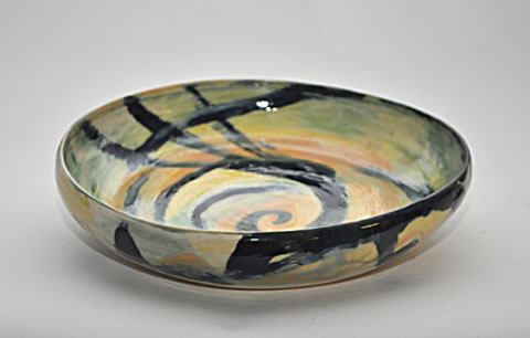 photo of a swirled bowl